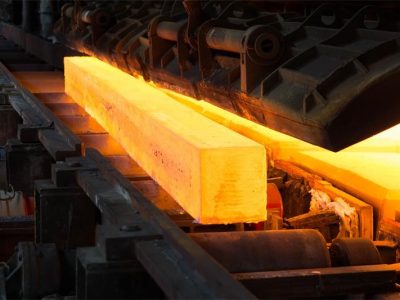 Billet heated by induction furnace - Judian