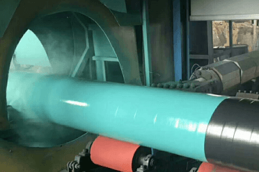 Judian 3lpe pipe coating line