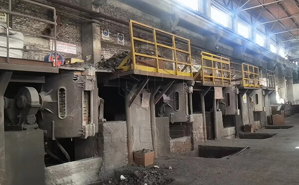induction furnace for steel melting