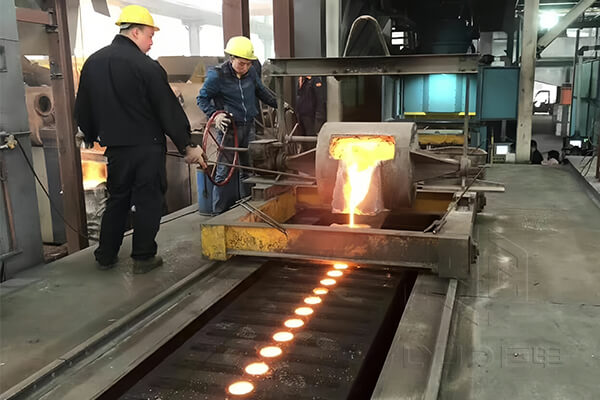 Judian steel casting line