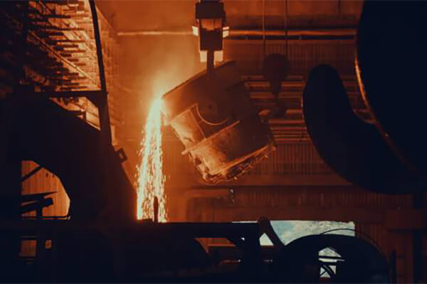 Induction foundry furnace