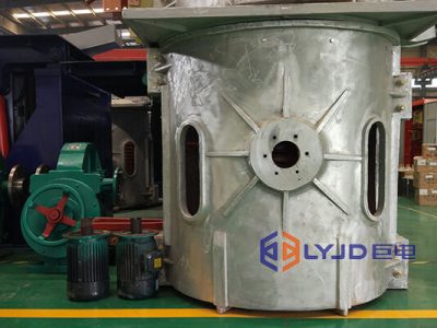 Judian induction melting furnace for steel