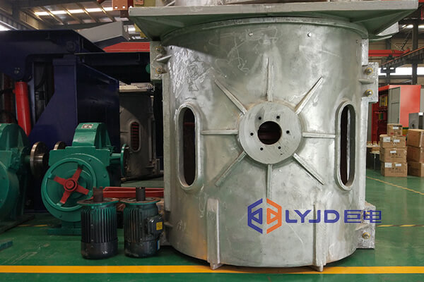 Judian induction melting furnace for steel