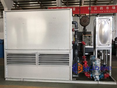 Judian closed cooling tower for induction furnaces